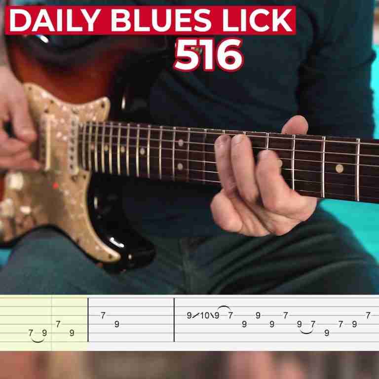 Daily Blues Lick 516