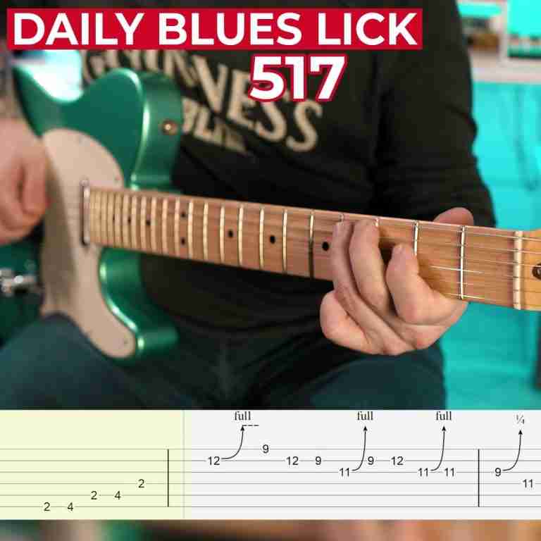Daily Blues Lick 517