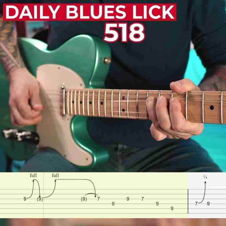 Daily Blues Lick 518