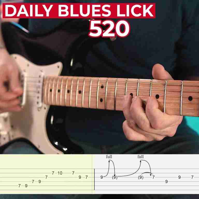 Daily Blues Lick 520