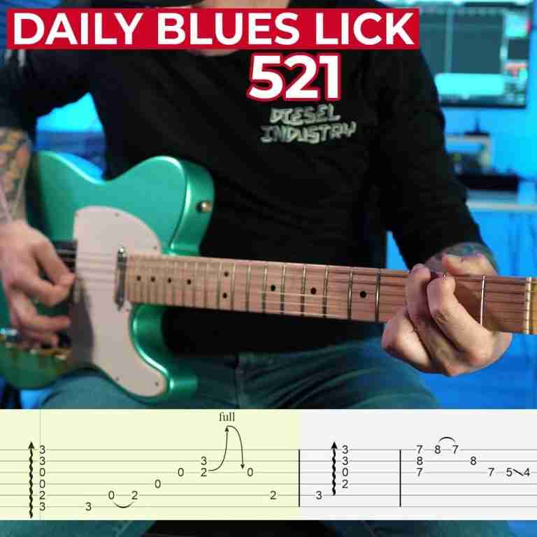 Daily Blues Lick 521