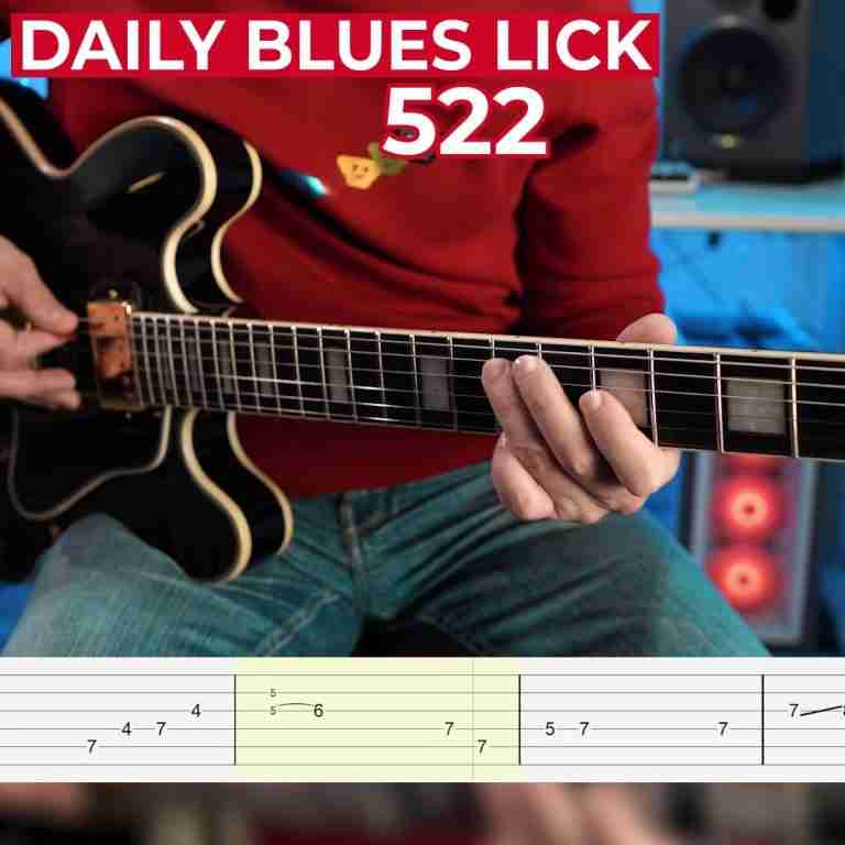 Daily Blues Lick 522