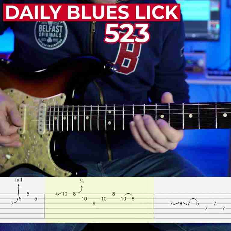 Daily Blues Lick 523