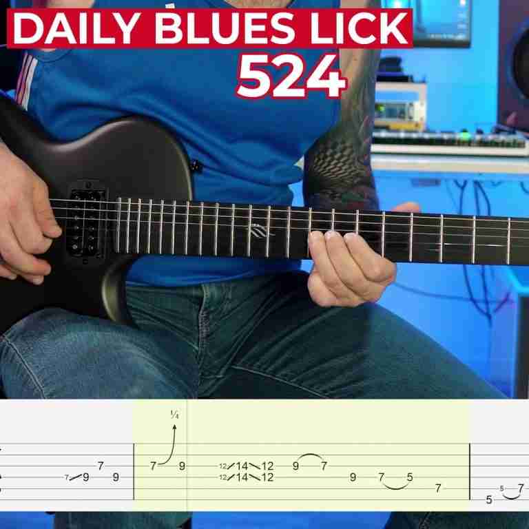 Daily Blues Lick 524