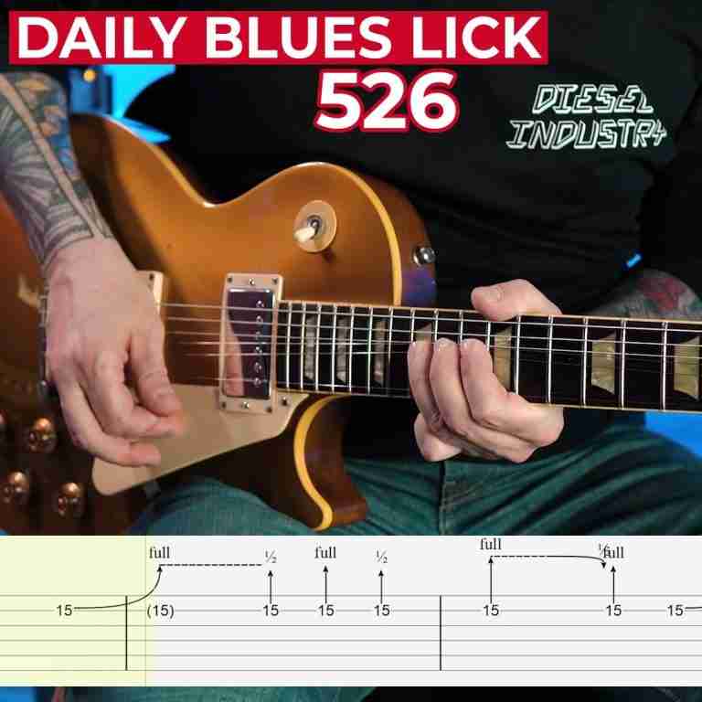 Daily Blues Lick 526