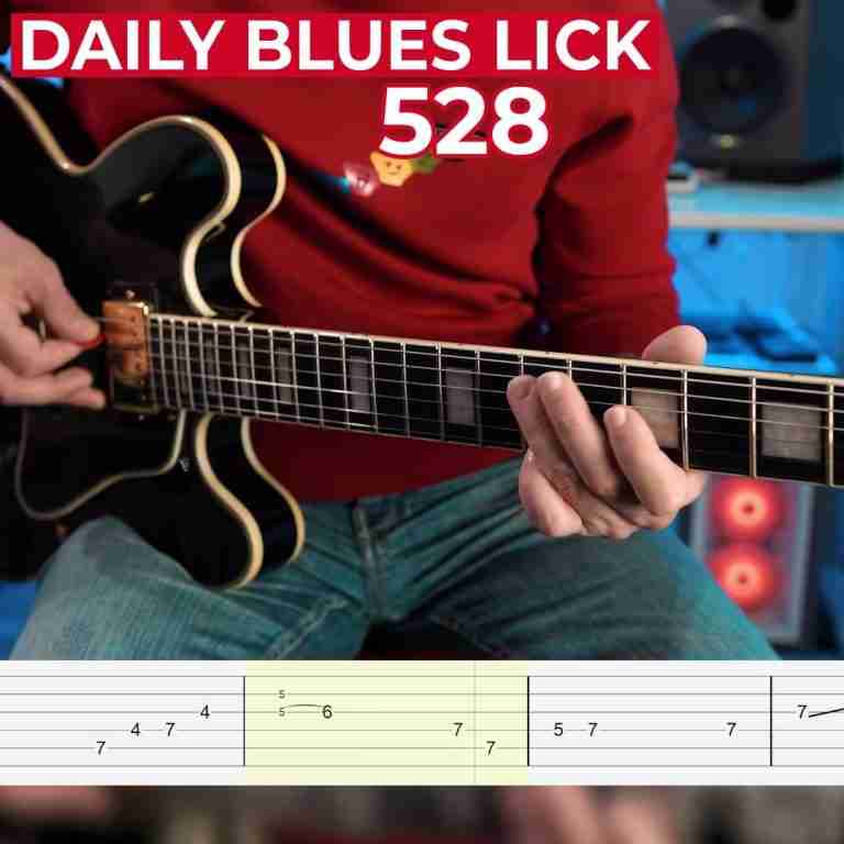 Daily Blues Lick 528