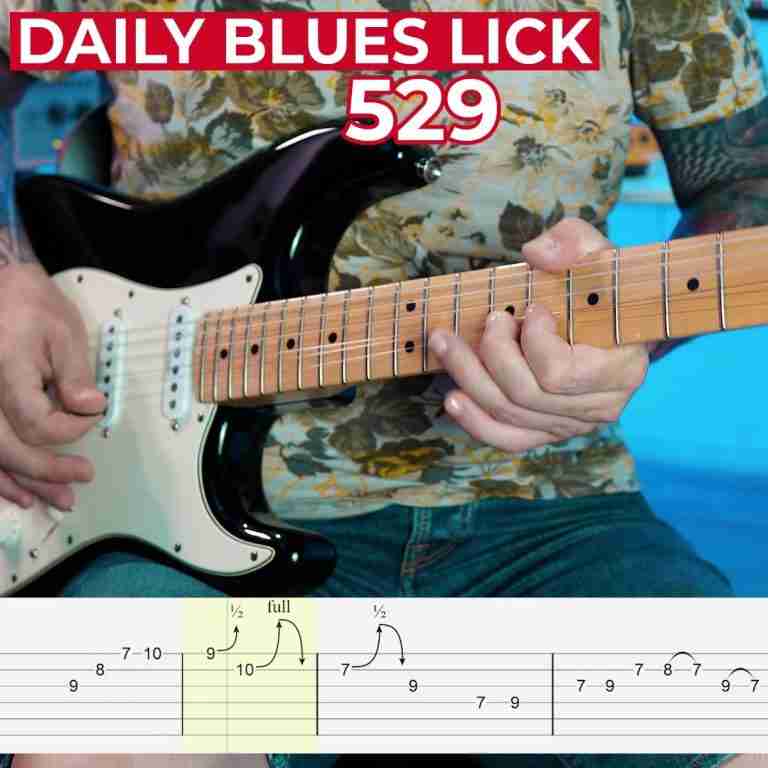 Daily Blues Lick 529