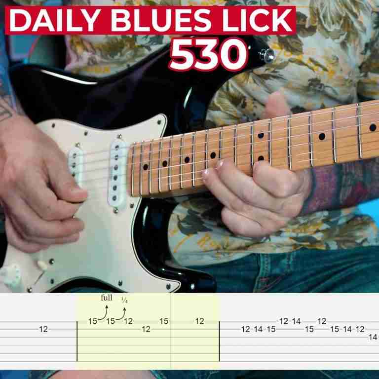 Daily Blues Lick 530