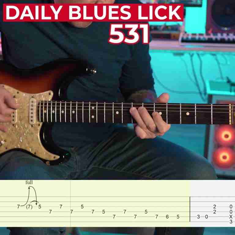 Daily Blues Lick 531