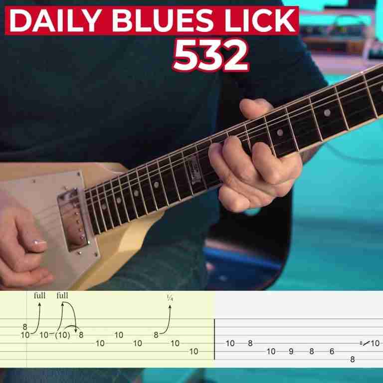 Daily Blues Lick 532