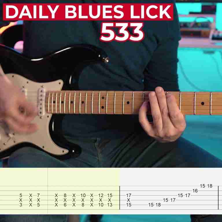 Daily Blues Lick 533