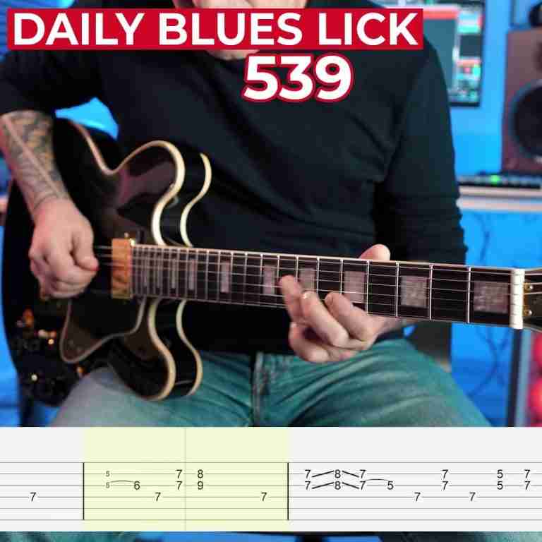 Daily Blues Lick 539