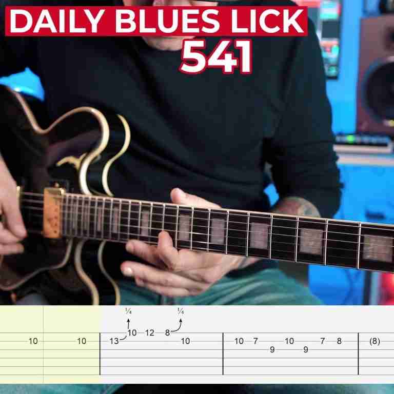 Daily Blues Lick 541