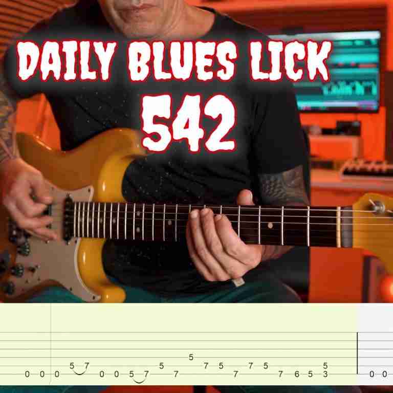 Daily Blues Lick 542