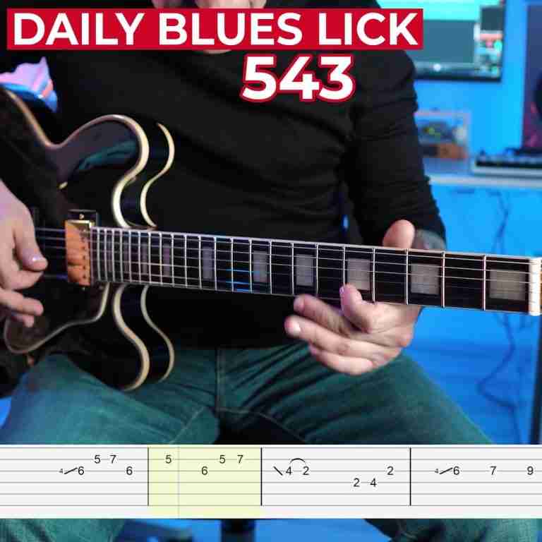 Daily Blues Lick 543