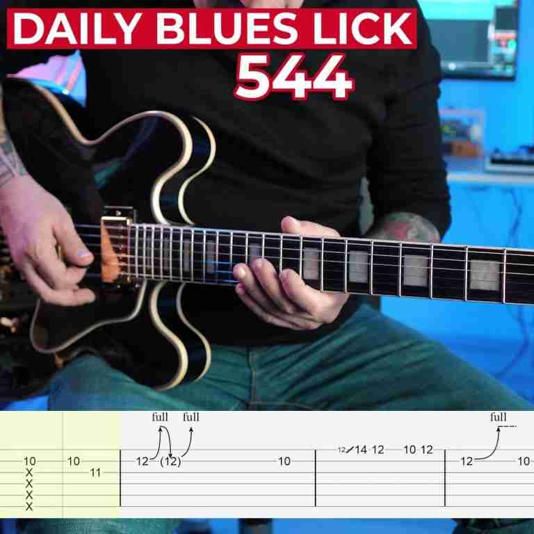 Daily Blues Lick 544