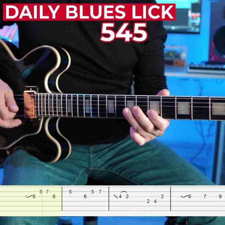 Daily Blues Lick 545