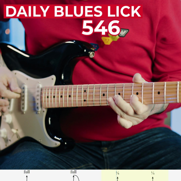 Daily Blues Lick 546