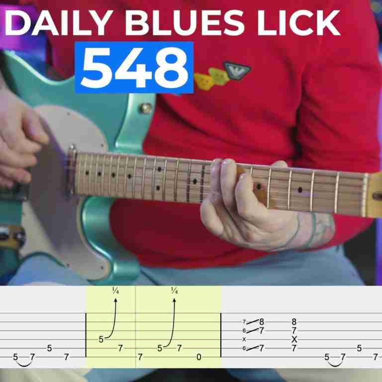 Daily Blues Lick 548