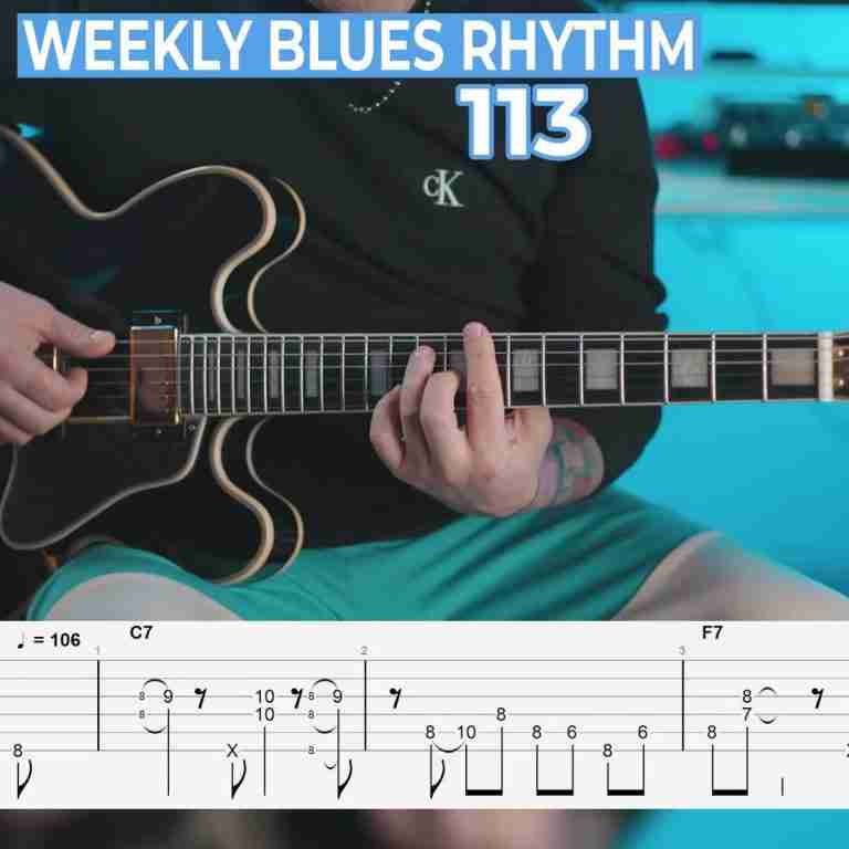 Weekly Blues Rhythm 113
