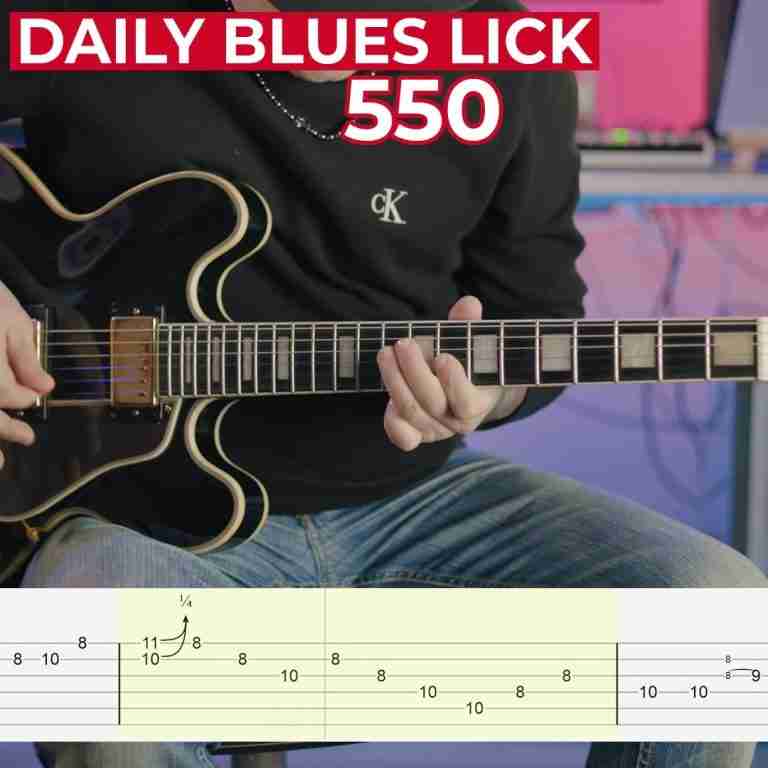 Daily Blues Lick 550