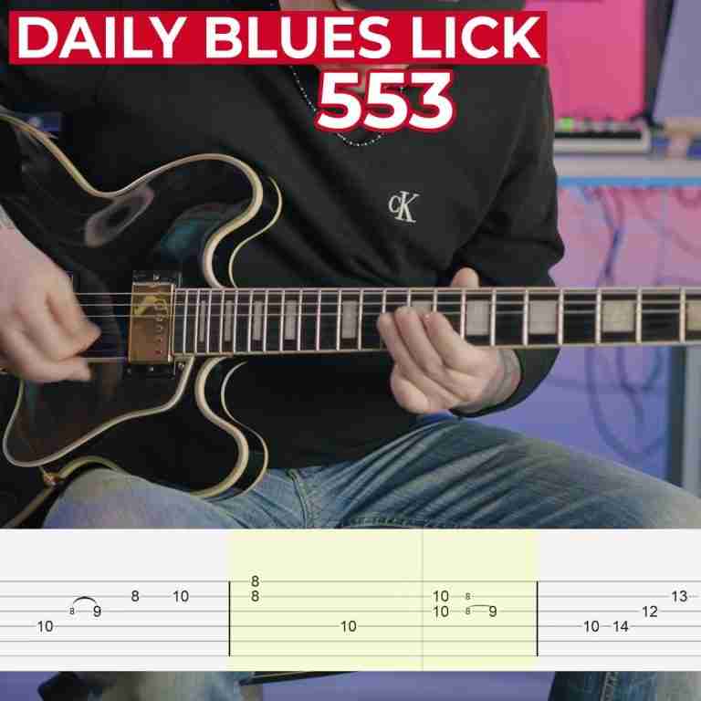 Daily Blues Lick 553