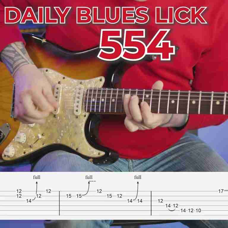Daily Blues Lick 554