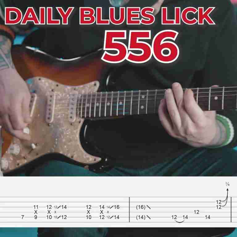 Daily Blues Lick 556