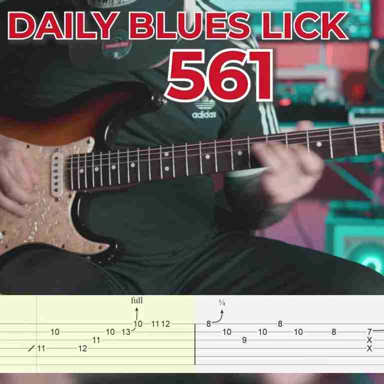 Daily Blues Lick 561