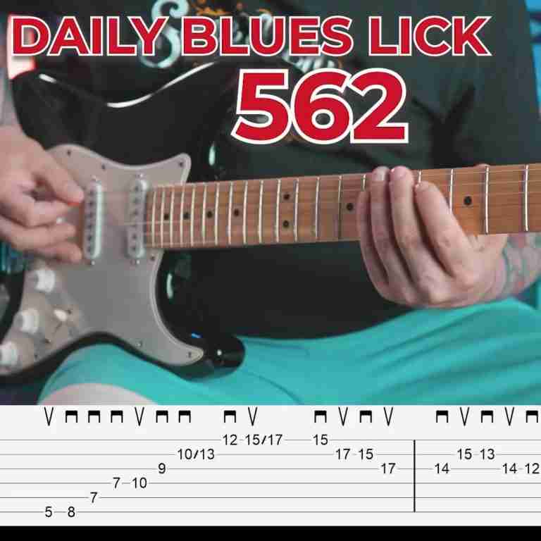 Daily Blues Lick 562