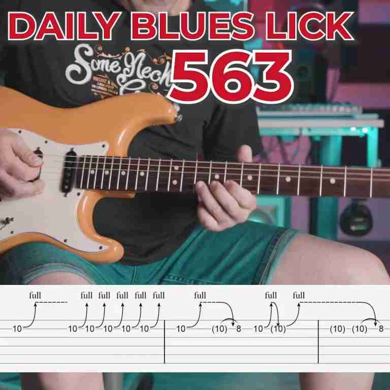 Daily Blues Lick 563