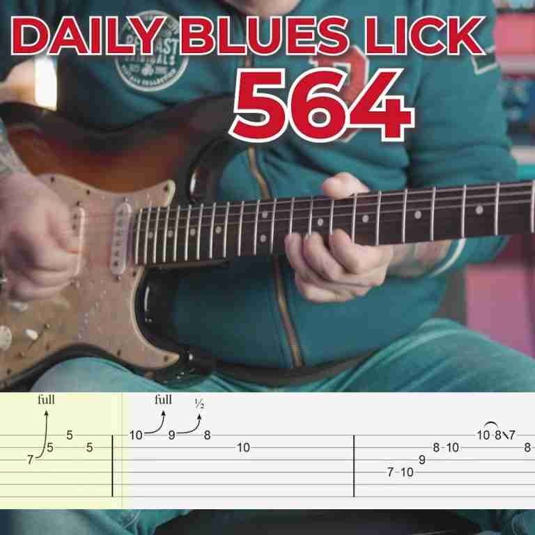 Daily Blues Lick 564