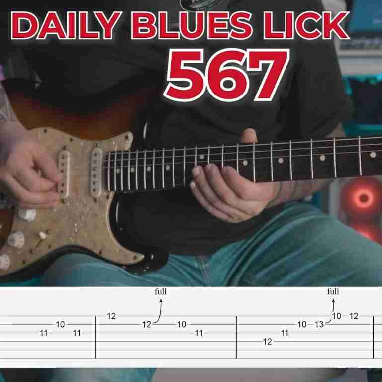 Daily Blues Lick 567