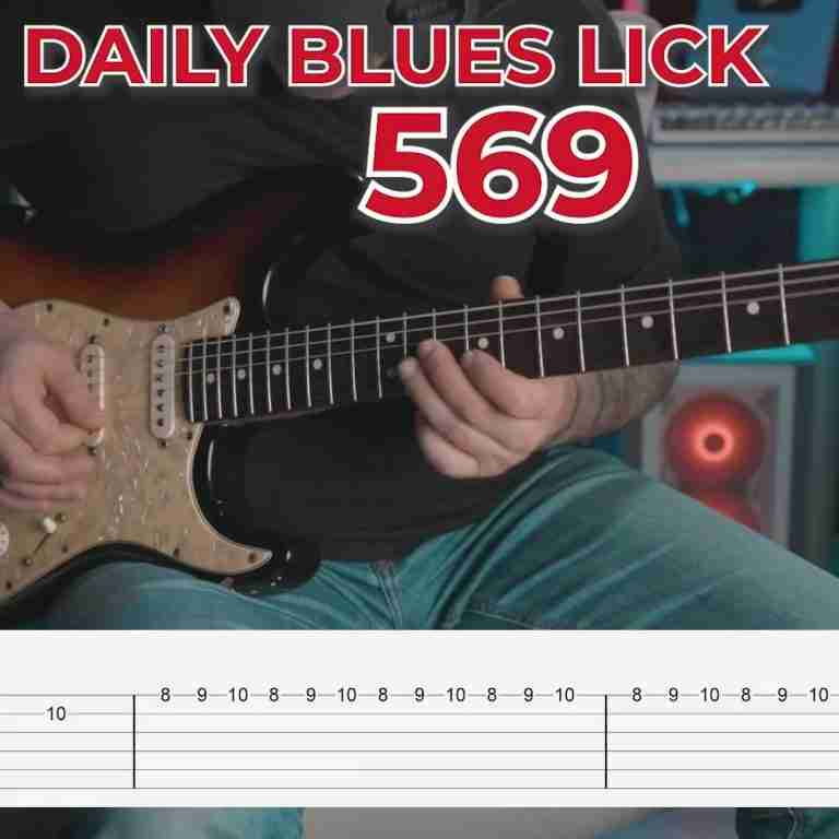 Daily Blues Lick 569