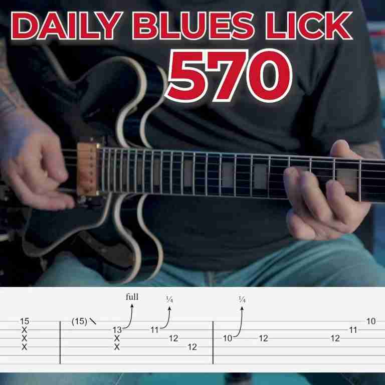 Daily Blues Lick 570