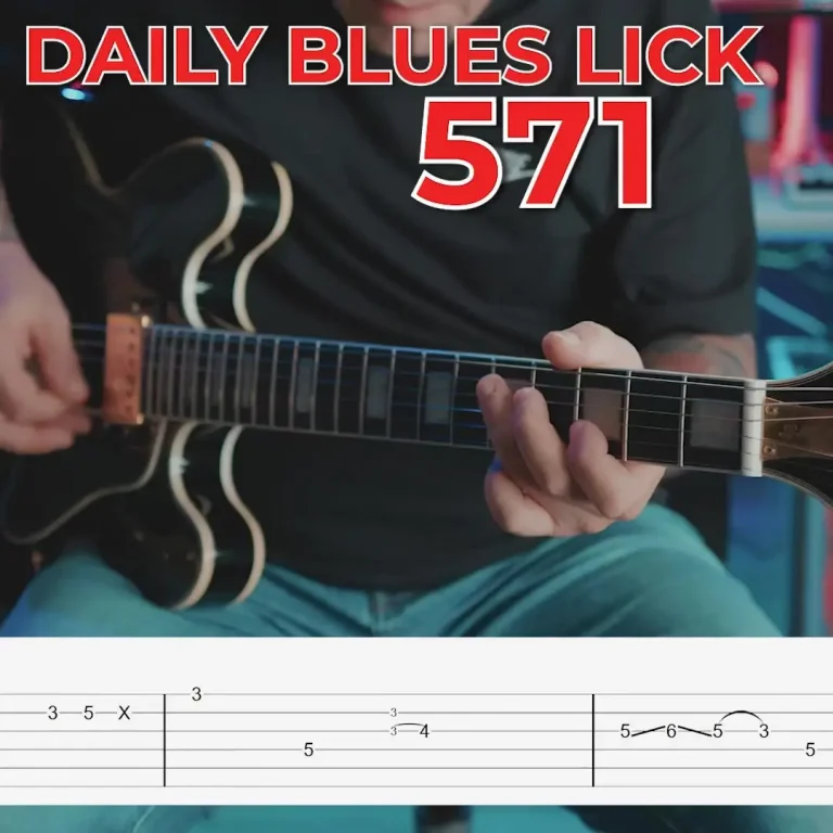 Daily Blues Lick 571