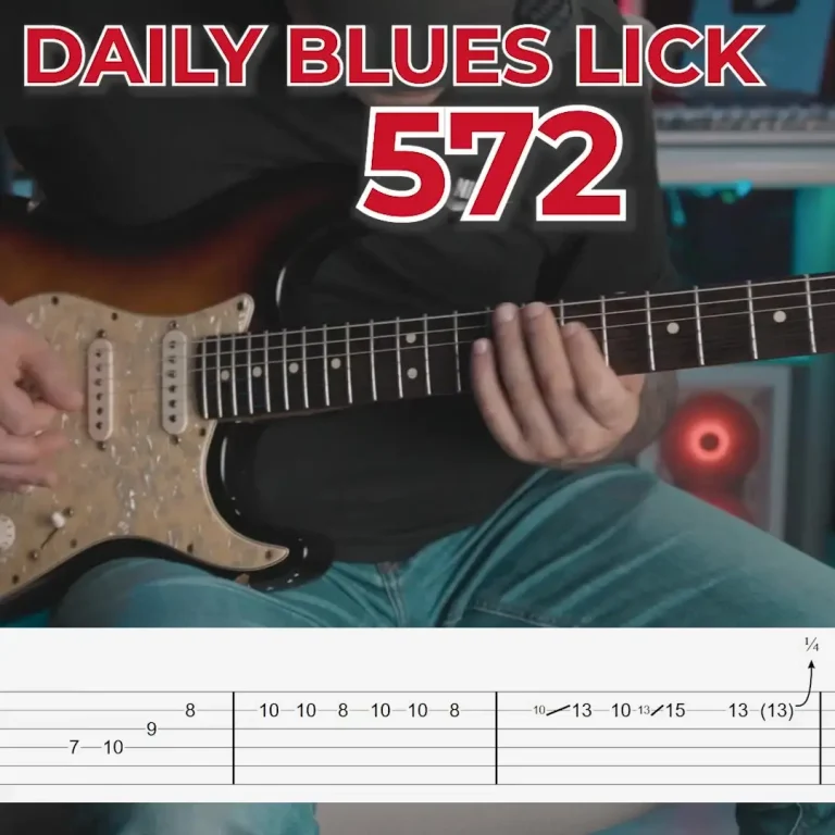 Daily Blues Lick 572
