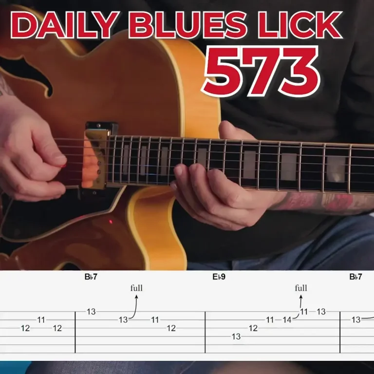 Daily Blues Lick 573