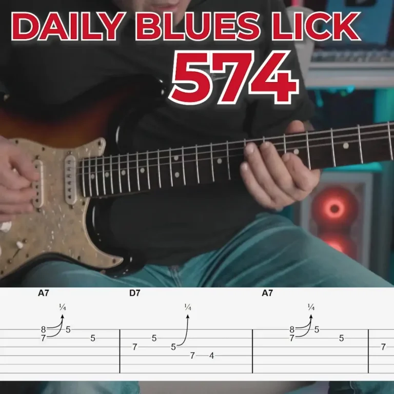 Daily Blues Lick 574