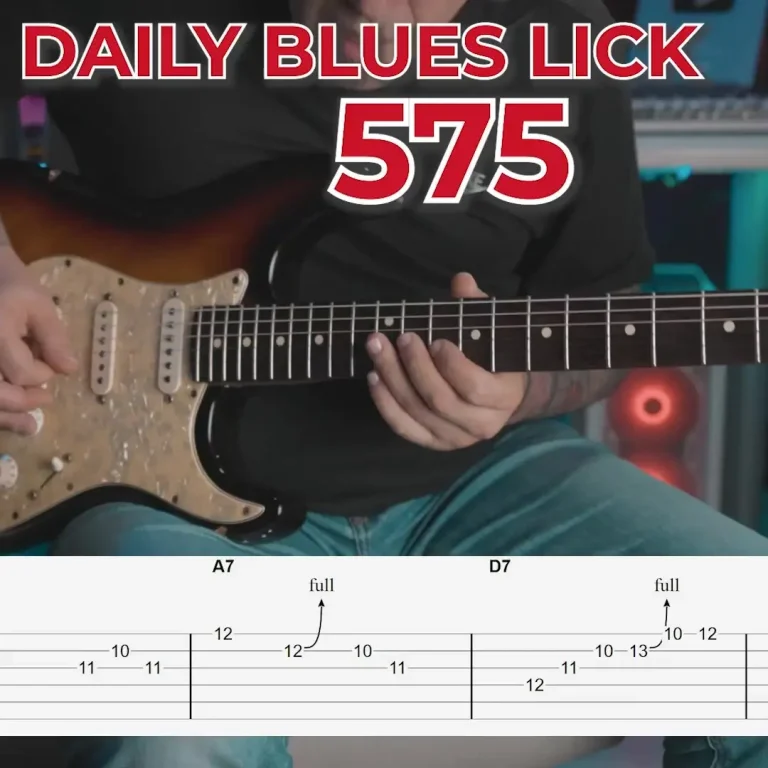 Daily Blues Lick 575