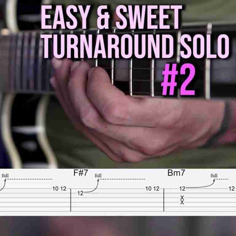 Sweet Turnaround Solo #2