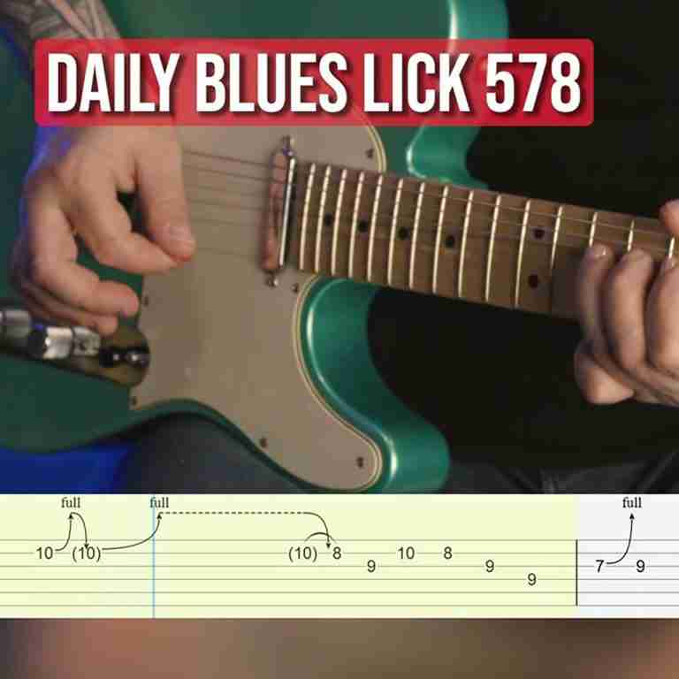 Daily Blues Lick 578